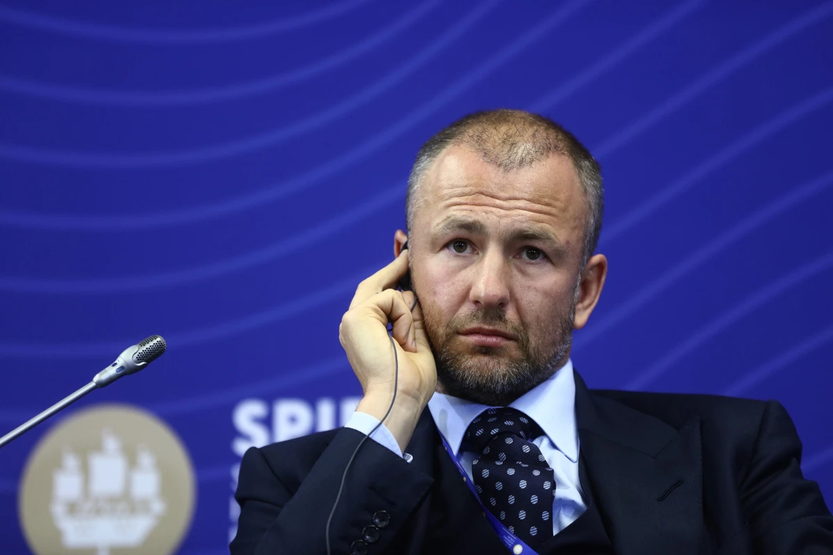Андрей Мельниченко во время Петербургского экономического форума, июнь 2016 года