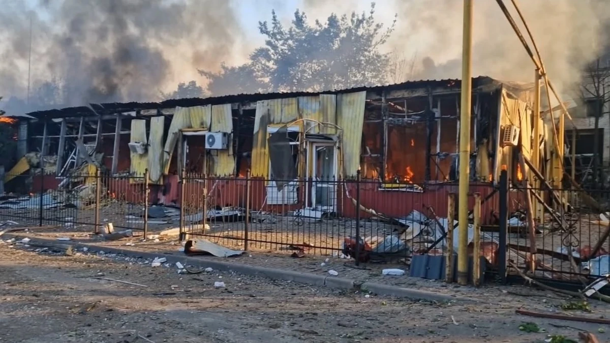 Харчи после вражеской атаки