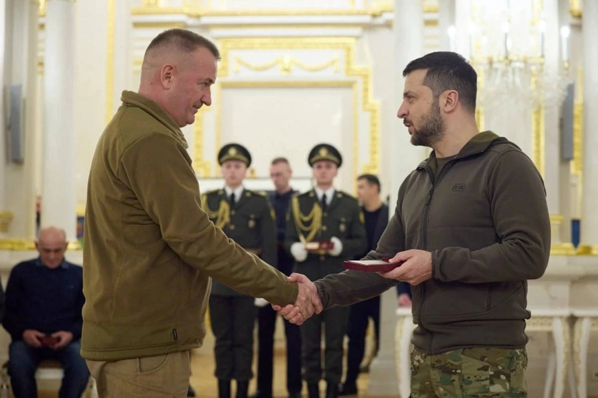 В ноябре 2022-го Николай Шаблий получил орден За мужество III степени