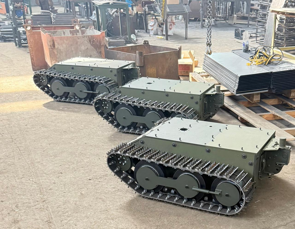 Цех по производству наземных дронов Vepr