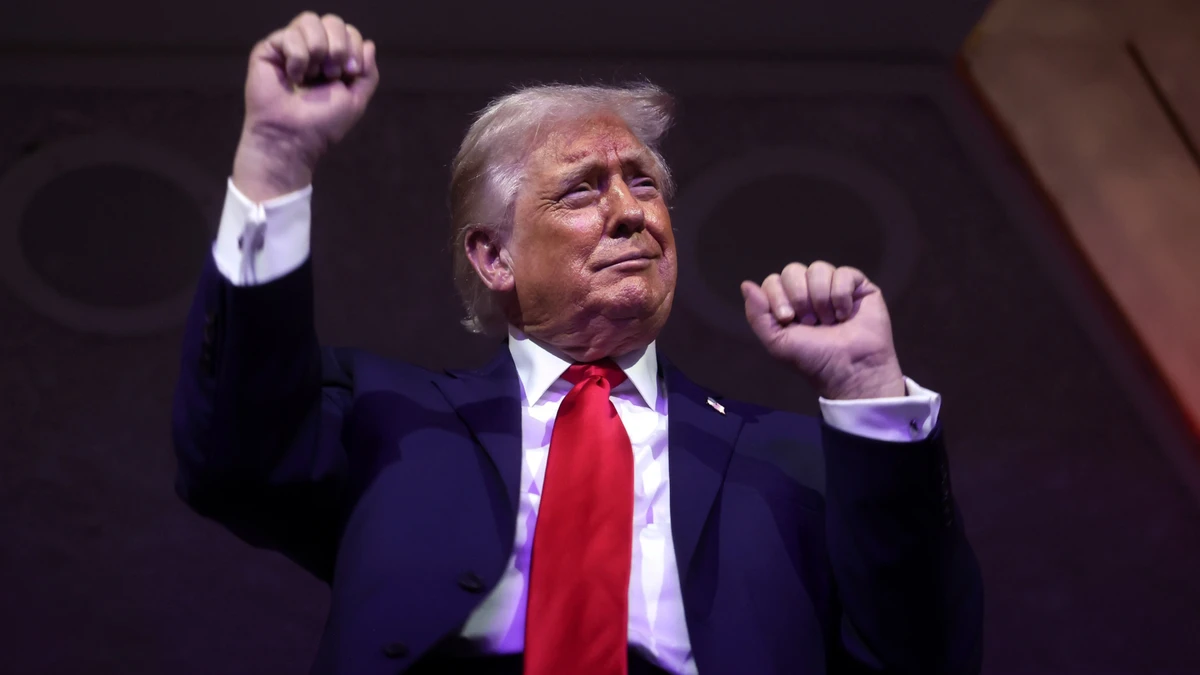 Трамп під час жеребкування ЧС-2026, 5 грудня 2025 року