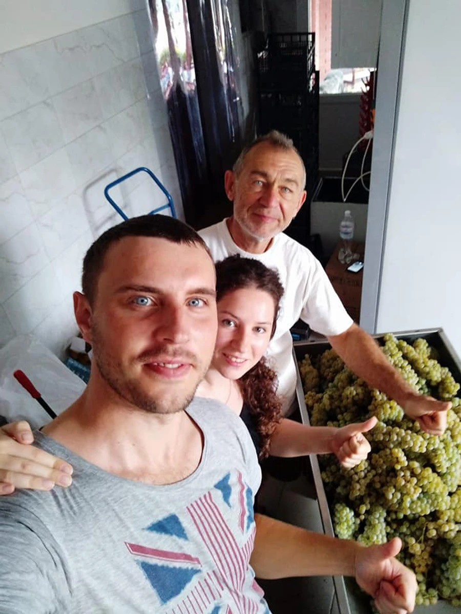 Микола та Ольга на Бакоті з Богданом Павлієм, 2019 рік