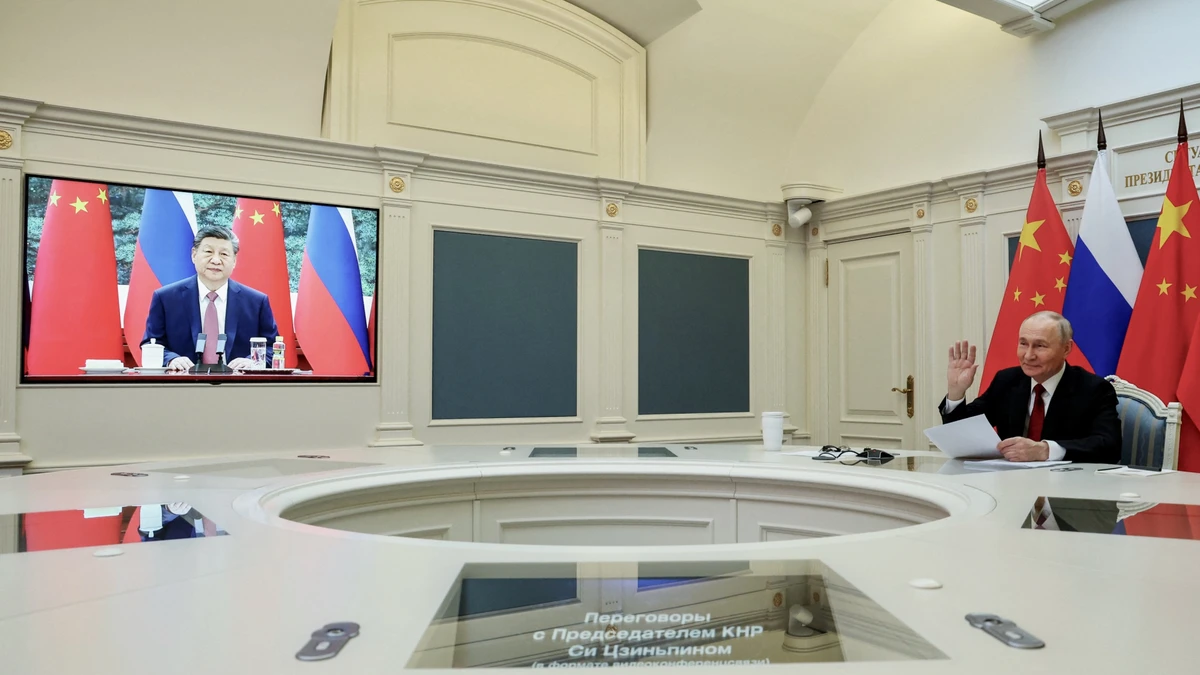 Из-за зависимости от Китая Путина считают вассалом Пекина из-за зависимости от Китая