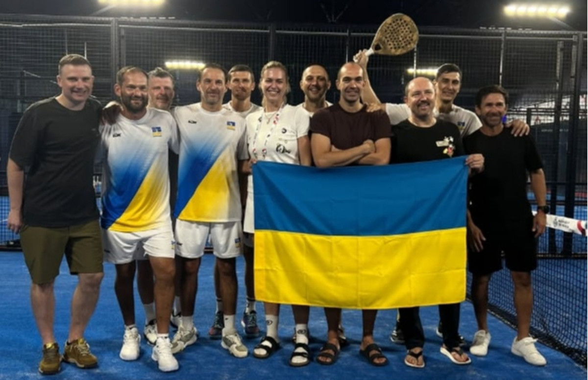 Чоловіча збірна України з паделу на змаганнях в Іспанії, жовтень 2025 року