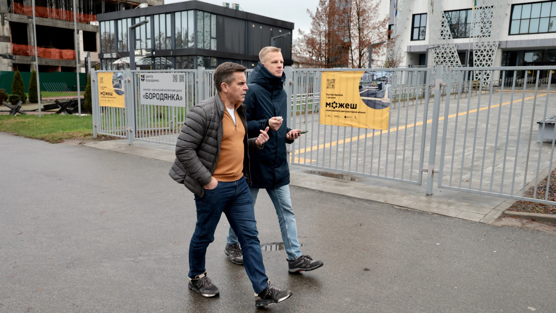 Сергей Сухомлин и журналист ЭП Александр Колесниченко