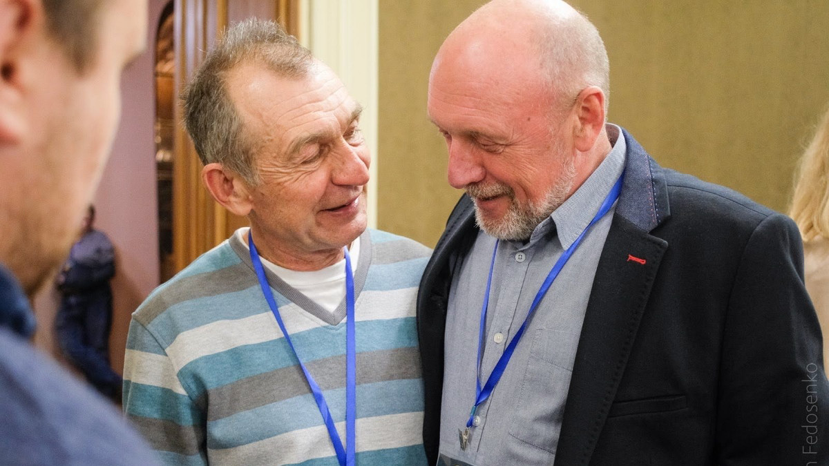 Юрій Колесник і винороб з Бакоти Богдан Павлій – один з піонерів крафтового виноробства в Україні