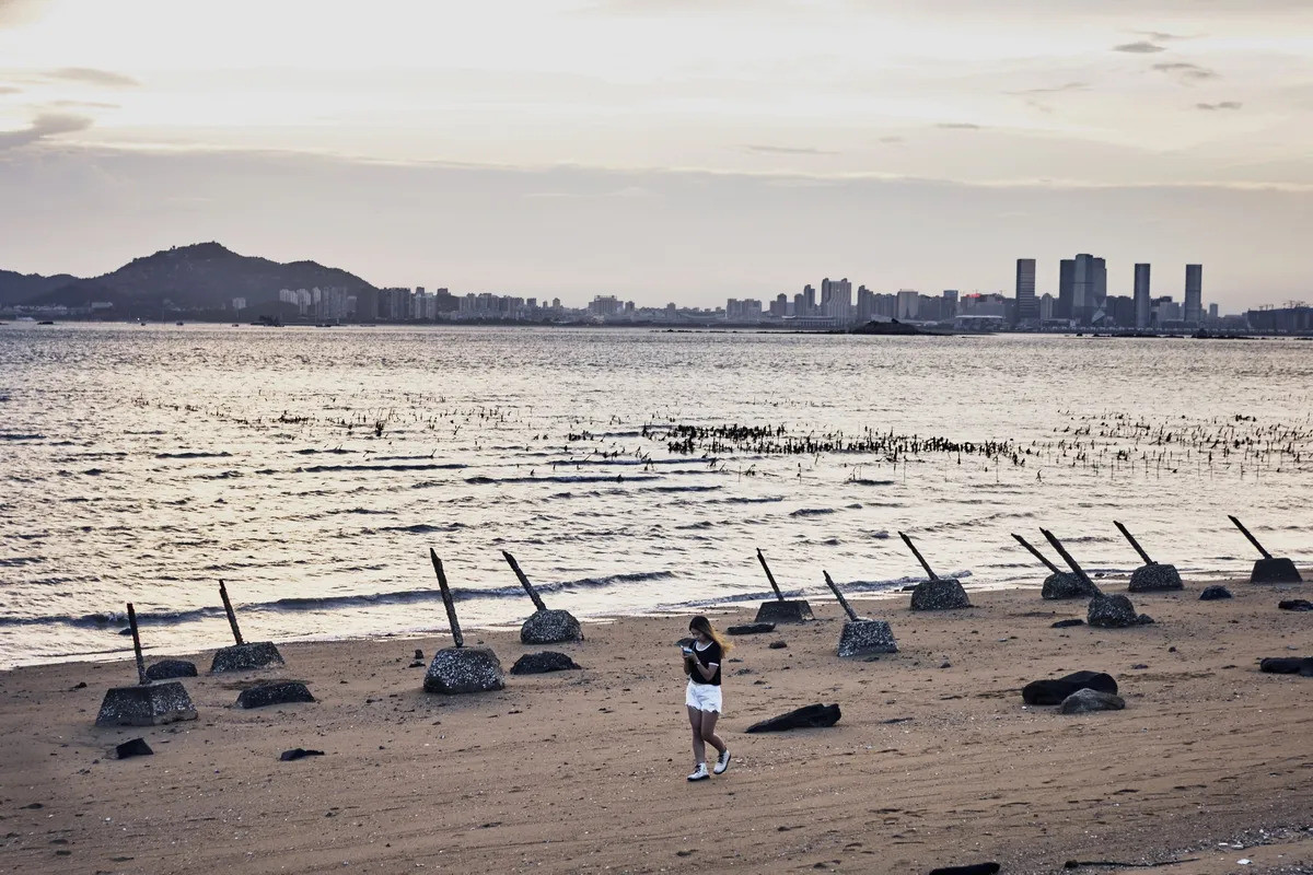 Протидесантні загородження на тайваньських островах Цзіньмень