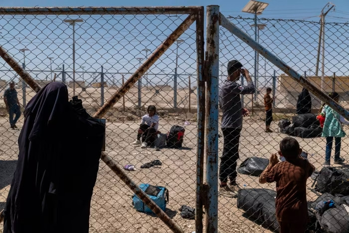 Іракські сім'ї, пов'язані з ІДІЛ, чекають на репатріацію з табору на північному сході Сирії