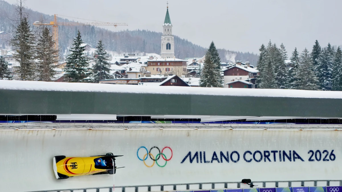 Попри проблеми, італійці встигли звести санний центр у Кортіні
