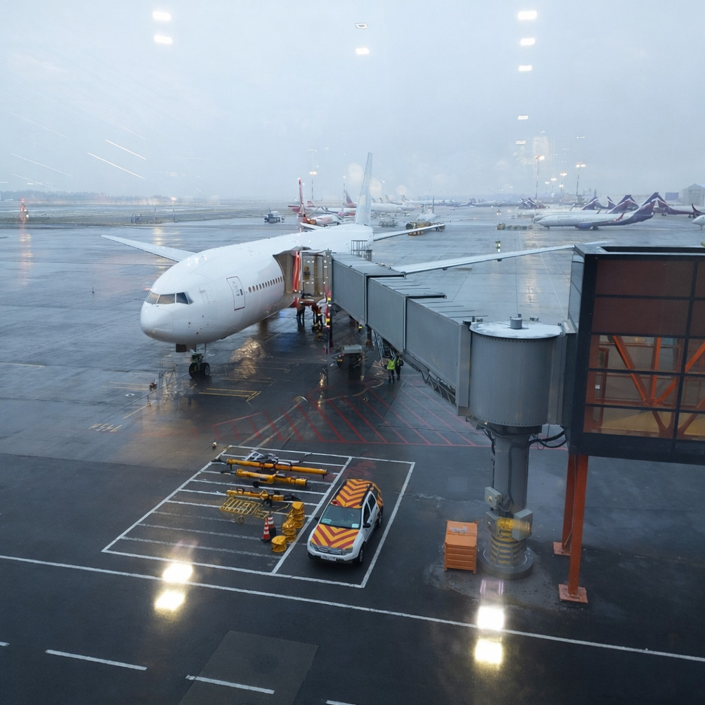 Boeing-777 який летів рейсом з Москви до Куби. Вид з аеропорту “Шеремєтьєво”