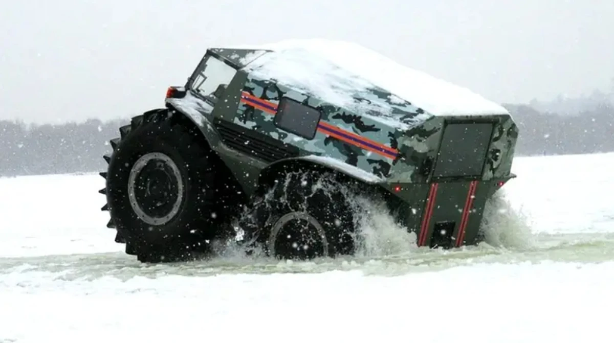 SHERP на випробуваннях МНС Росії