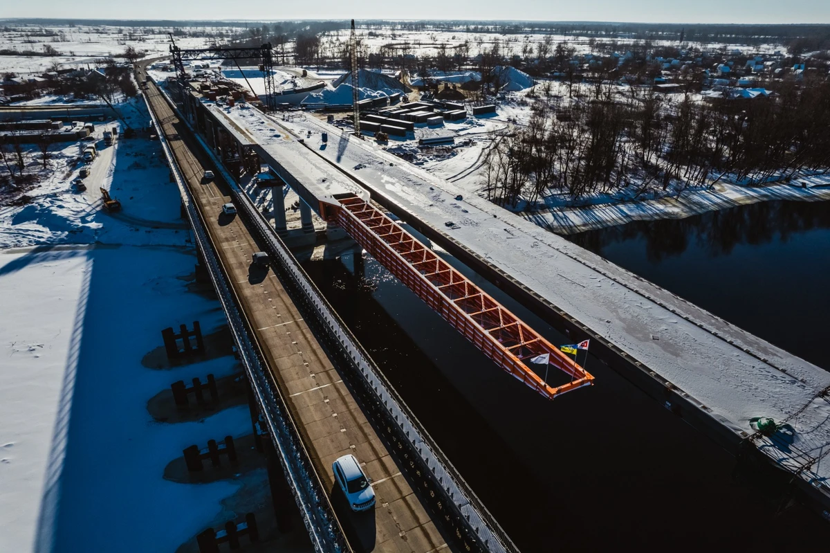 Будівництво мосту в Чернігівській області, 2023 рік, за майже 6 млрд грн.