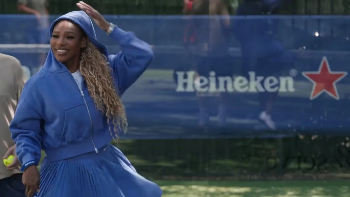 Серена Вільямс – нова амбасадорка Heineken 0.0