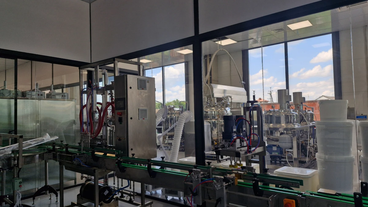 Автоматизированная линия на производстве