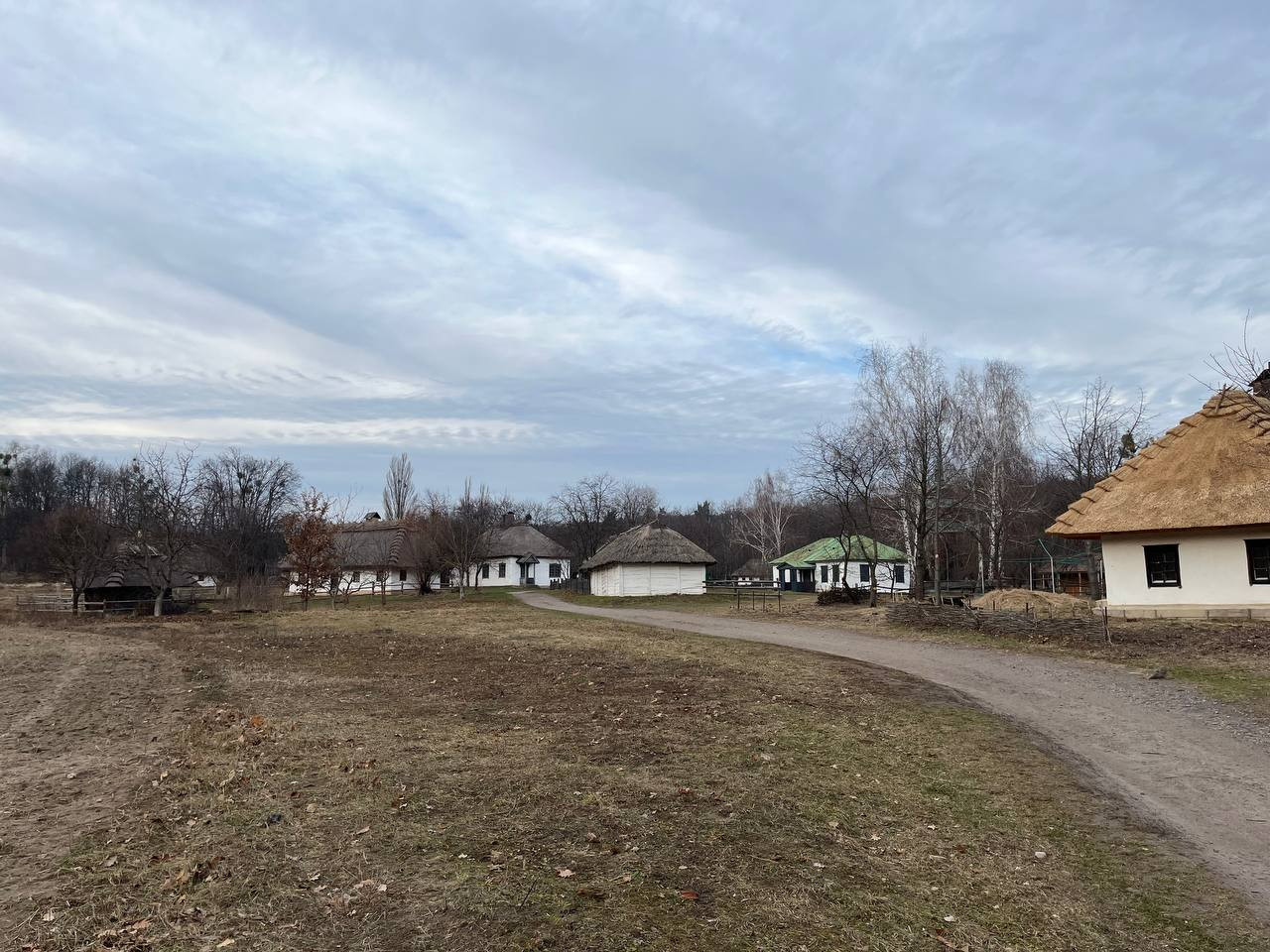 Якби плани забудовників реалізувалися, за цими будинками музею Пирогів розташовувались би багатоповерхівки