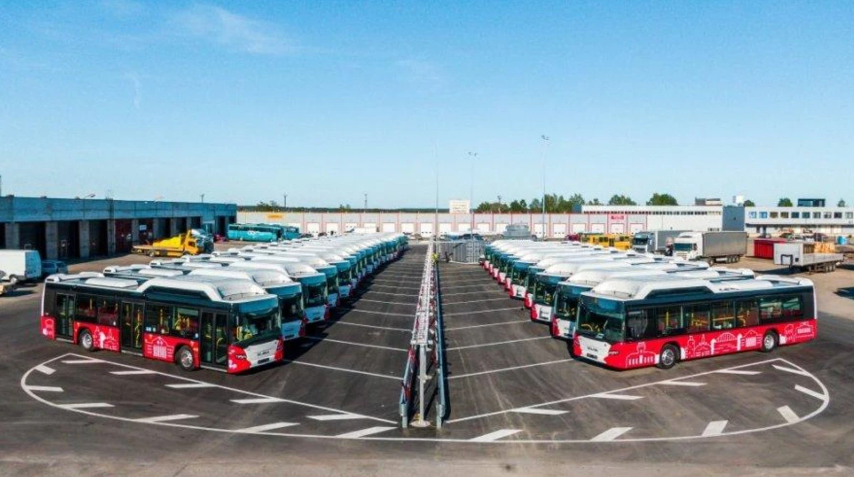 У місті Тарту, Естонія, весь громадський транспорт (понад 60 автобусів) перевели на біометан
