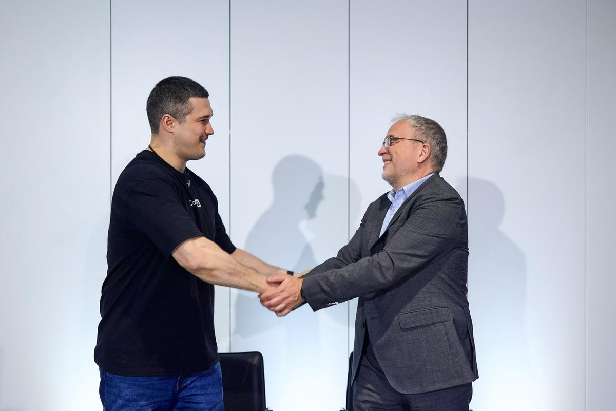 Михаил Федоров и Александр Комаров