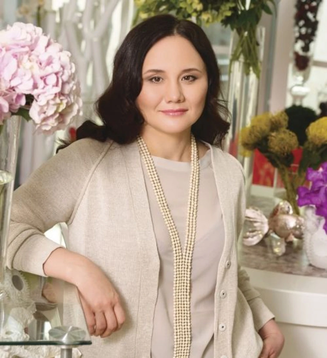 Владелица флористической компании LoraShen Лариса Шен