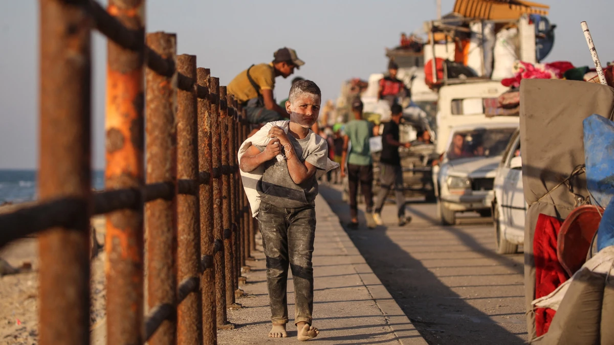Табір біженців Нусейрат у центральній частині Сектору Гази, вересень 2025 року