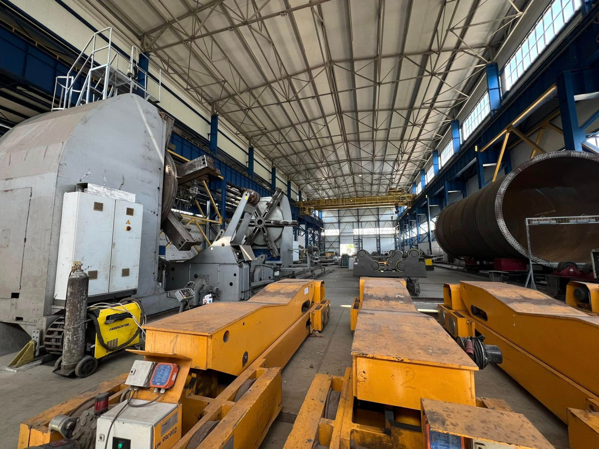 Виробничі потужності компанії Френдлі вінд технолоджі, яка збирає 30 вітрогенераторів на рік