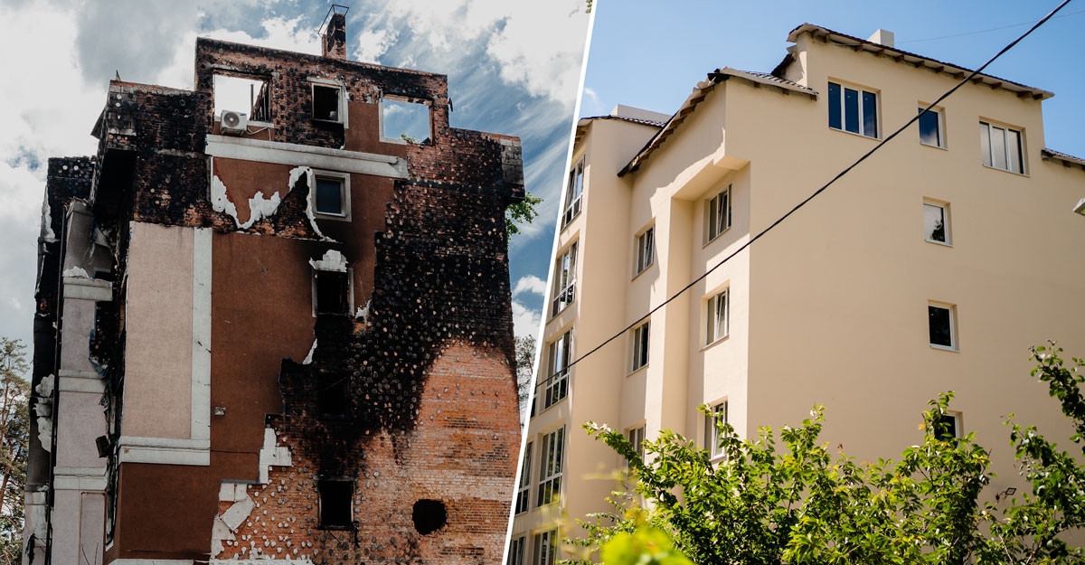 Дом в Ирпене, ул. Киевская, 51. Фото: пресс-служба ЛЕРУА МЕРЛЕН Украина