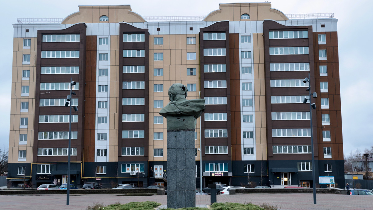 Відновлений будинок, пошкоджений росіянами