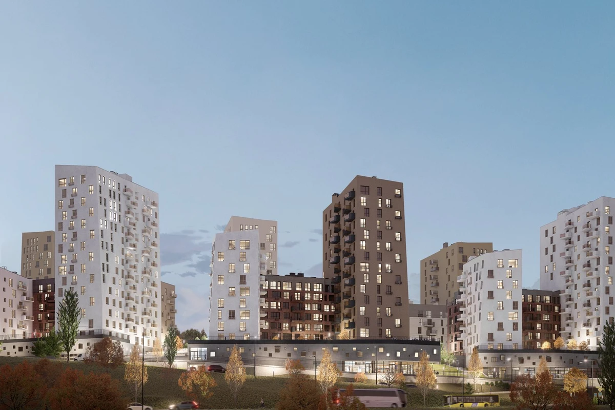 Житловий комплекс Viking Hills, що знаходиться на вул. Щурата