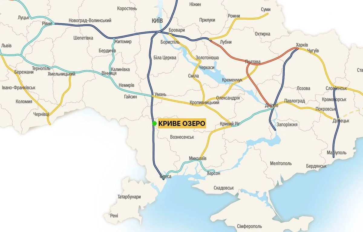 Розміщення термінала.