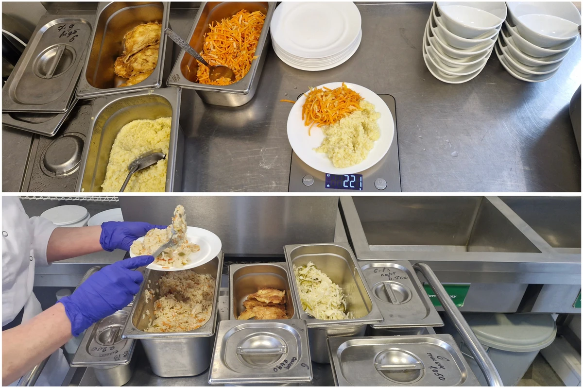 Как формируют порцию для пациентов