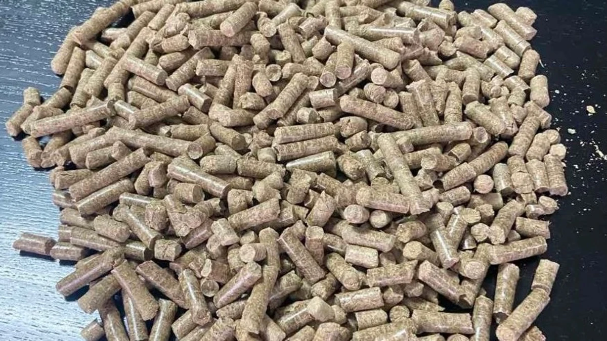 Пеллеты из мискантуса
