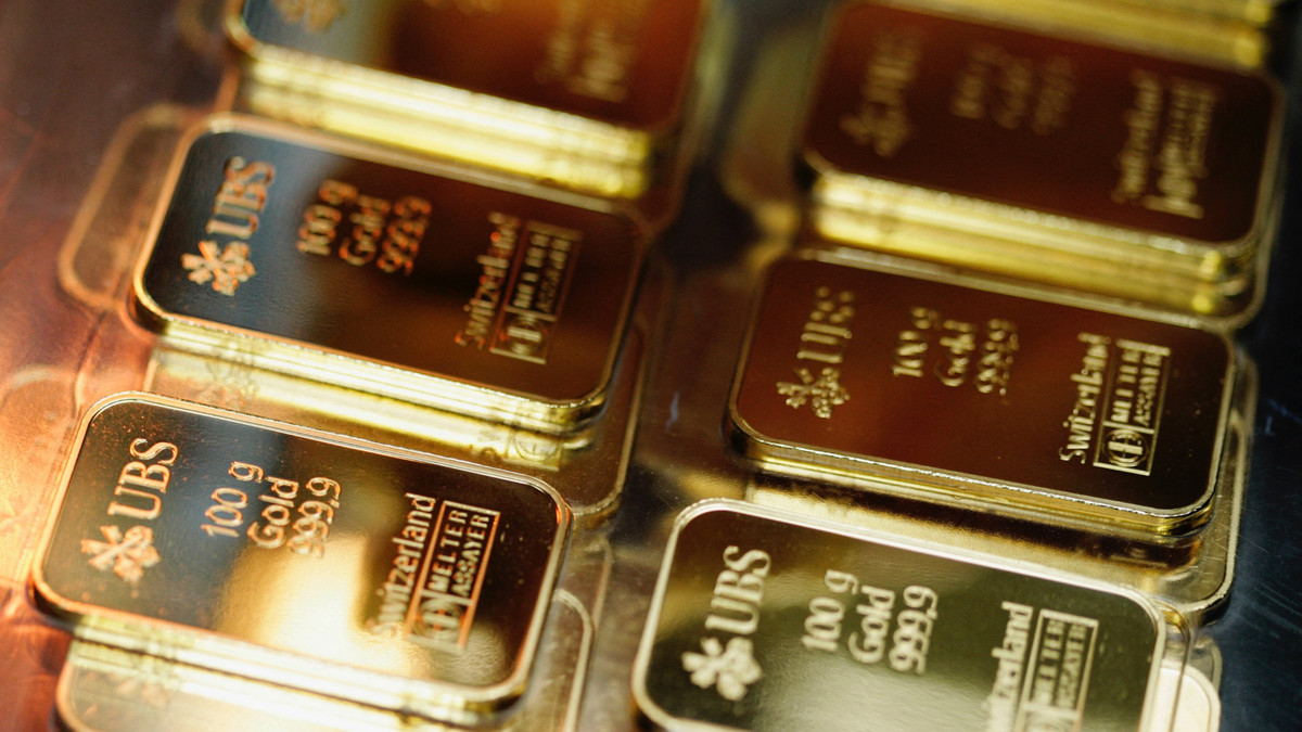 Кілограмові злитки – основа швейцарського експорту золота в США