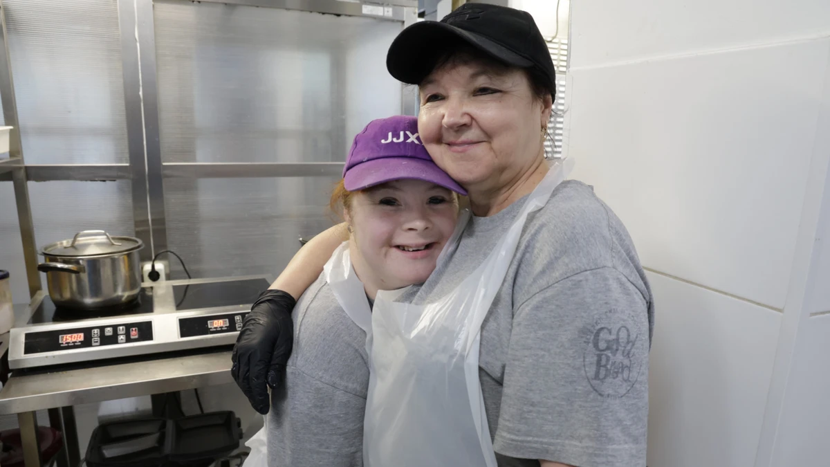 Ольга со своей подопечной