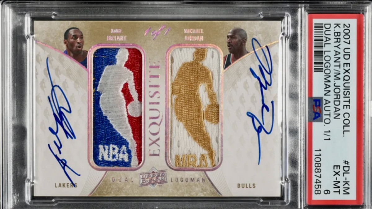 До аукциона Пола самой дорогой считалась карточка с автографами Майкла Джордана и Коби Брайанта