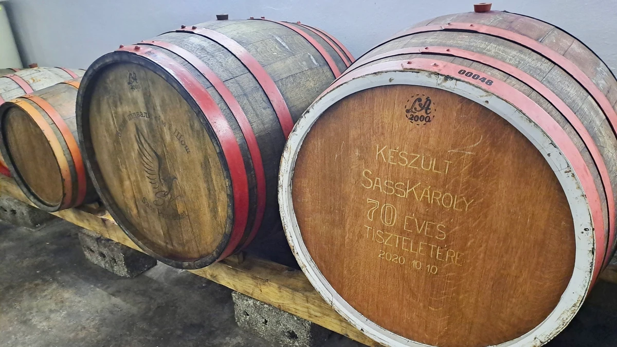 Некоторые вина выдерживают в бочках: из местного дуба, венгерских или французских