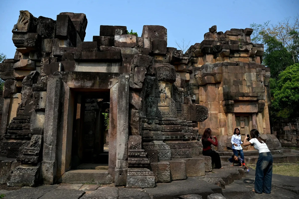 Спірний стародавній храм Ta Muen Thom, березень 2025 року