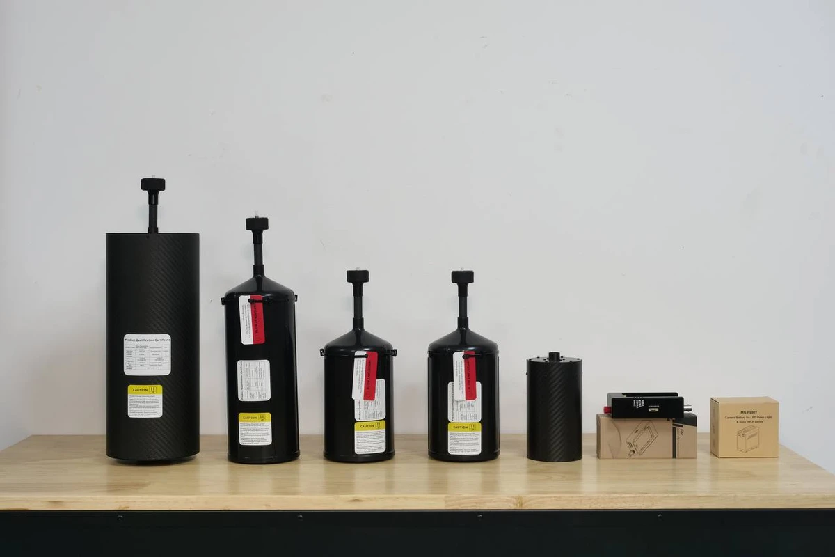 Бобіни з оптоволокном різних розмірів