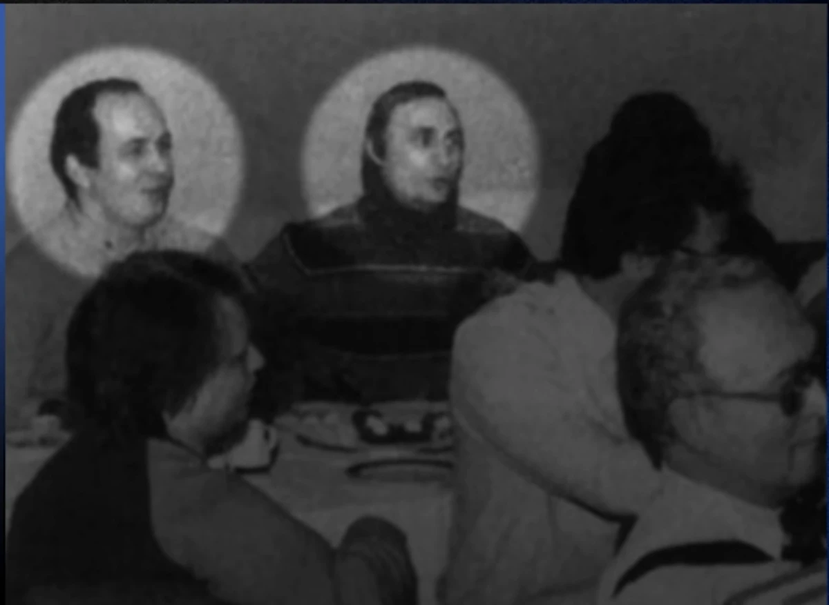 Сєргєй Чємєзов та Владімір Путін під час служби в резидентурі КДБ СРСР у Дрездені, НДР, середина 1980-х років