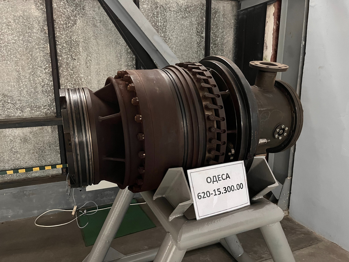 Турбіна виробництва компанії Турбогаз