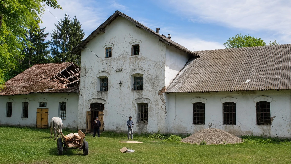 Дом барского фольварка, 2015 год