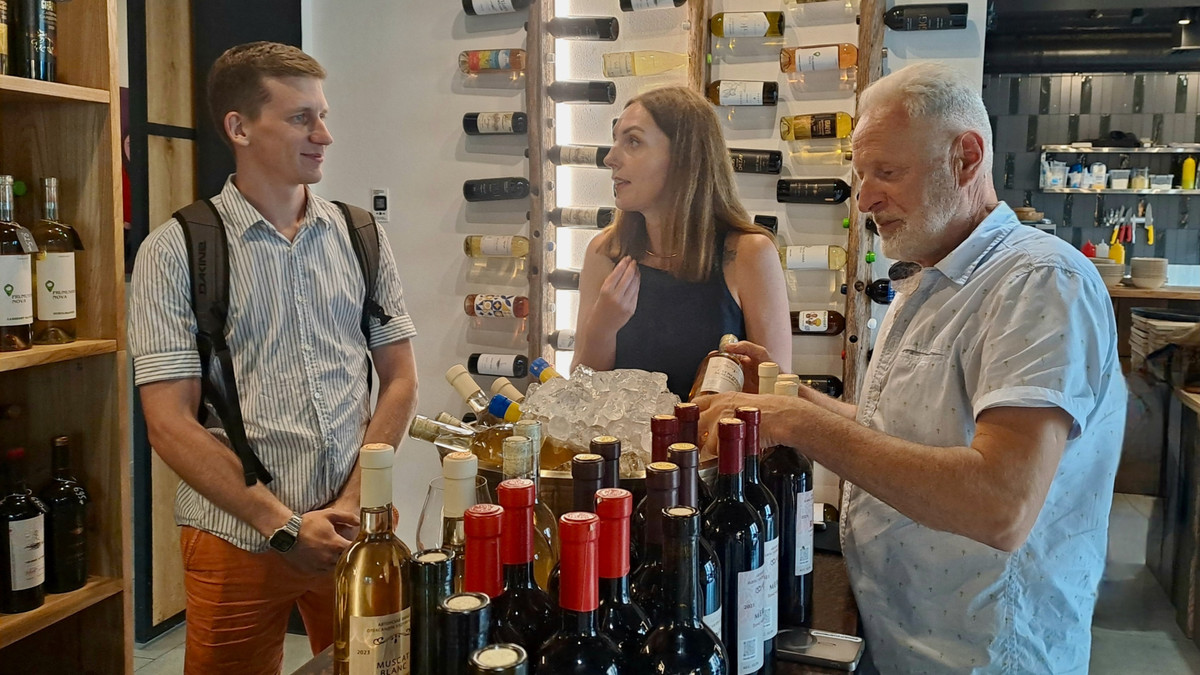 З Ольгою Піщанською Олександр Кудрявченко познайомився на одному з винних фестивалів