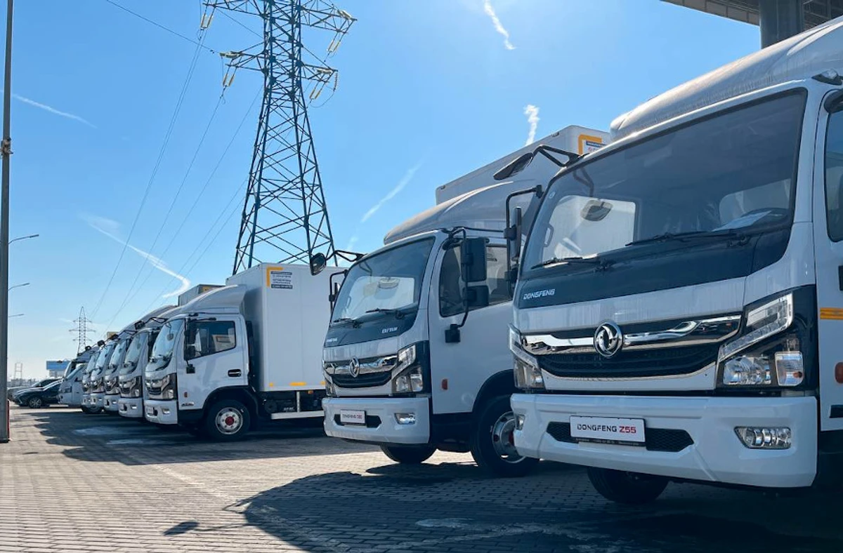 Китайские грузовики Dongfeng