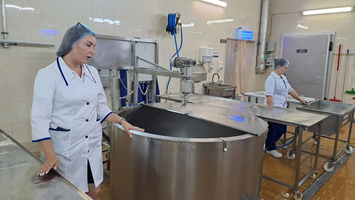Оборудование в цехе оснащено колесами и может перемещаться в зависимости от потребностей