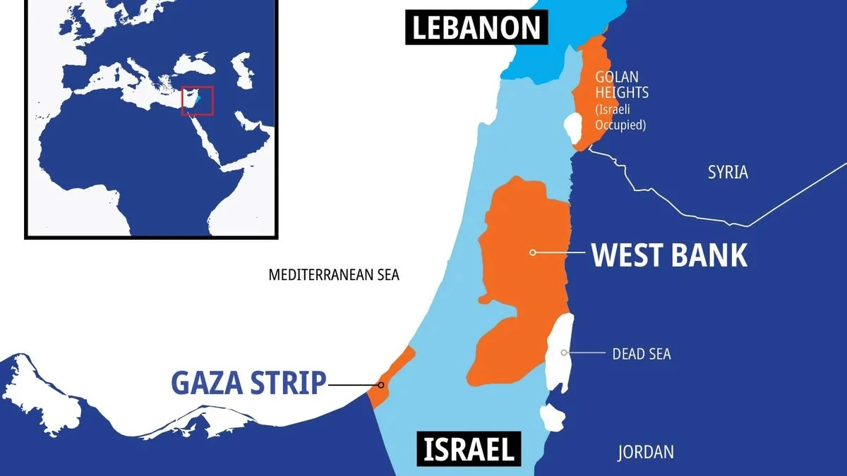 Кордони Гази, Західного берега та Ізраїлю