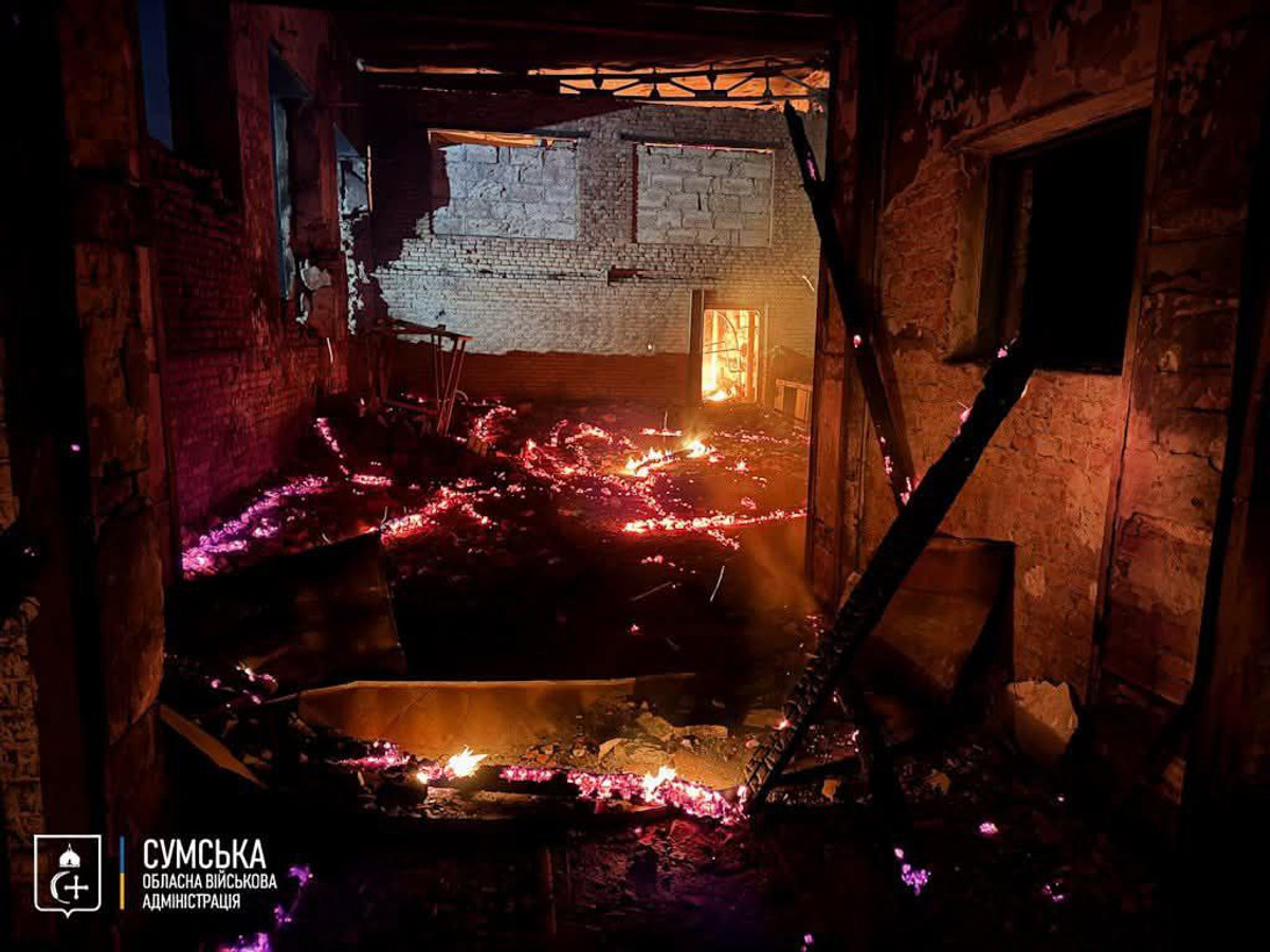 Наслідки обстрілів Сумщини Росією вночі 4 червня 2025 року