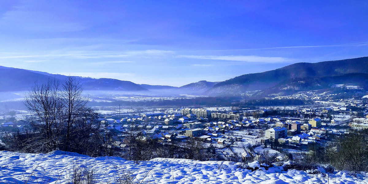 Містечко Перечин на Закарпатті