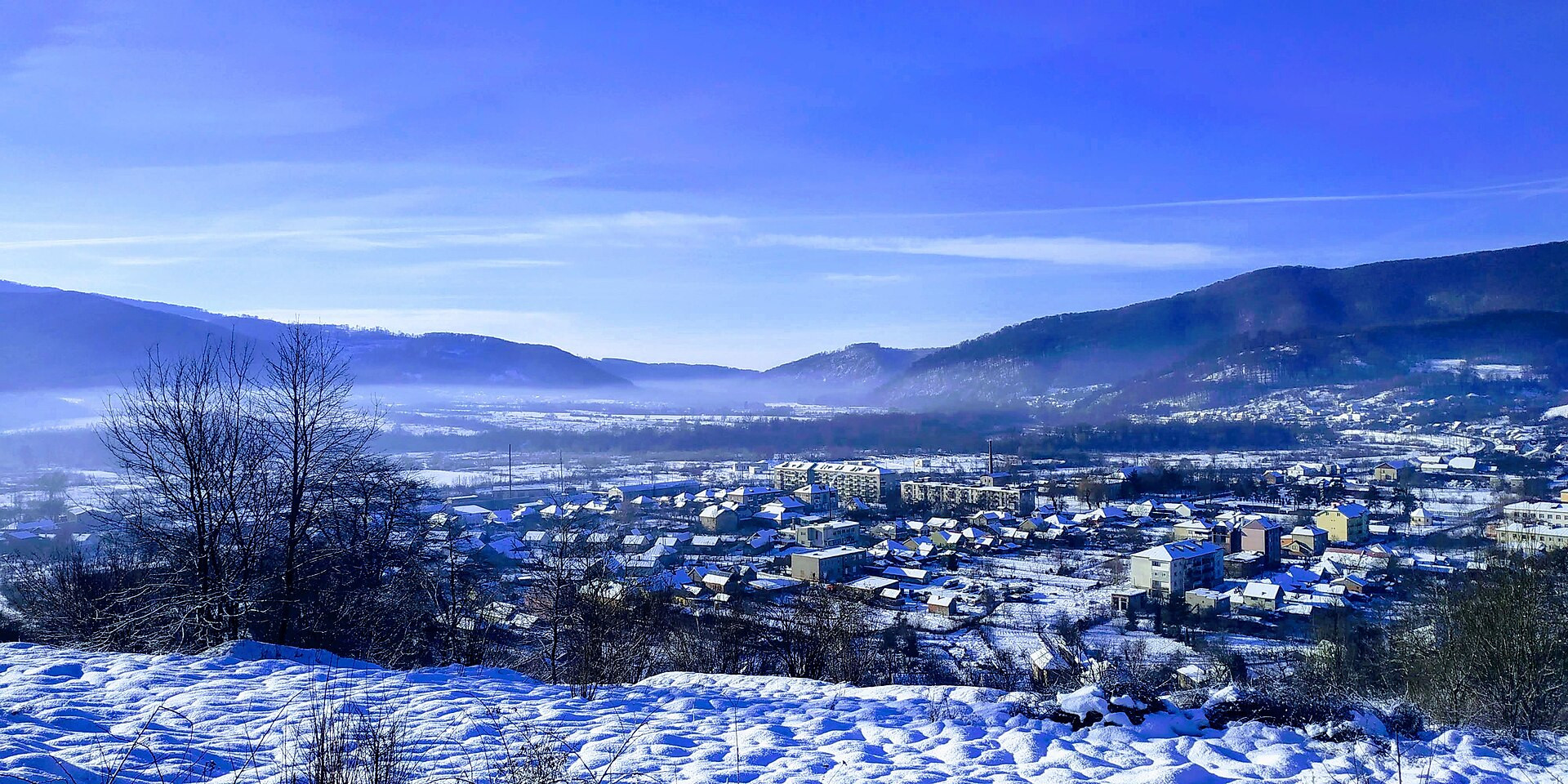 Городок Перечин на Закарпатье