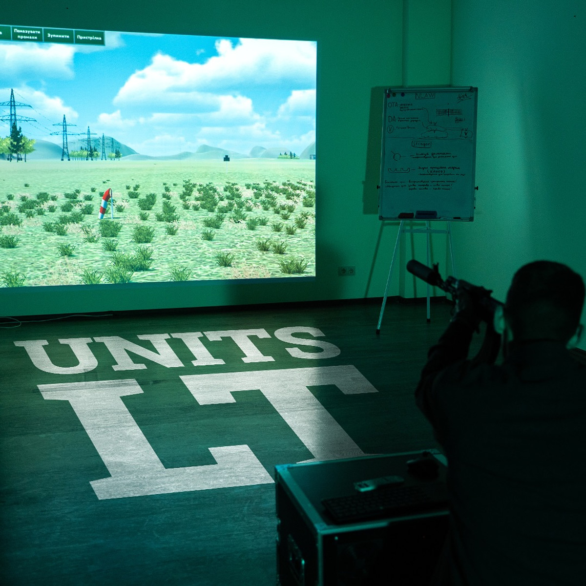 Тренировка на лазерном тренажере Logics7