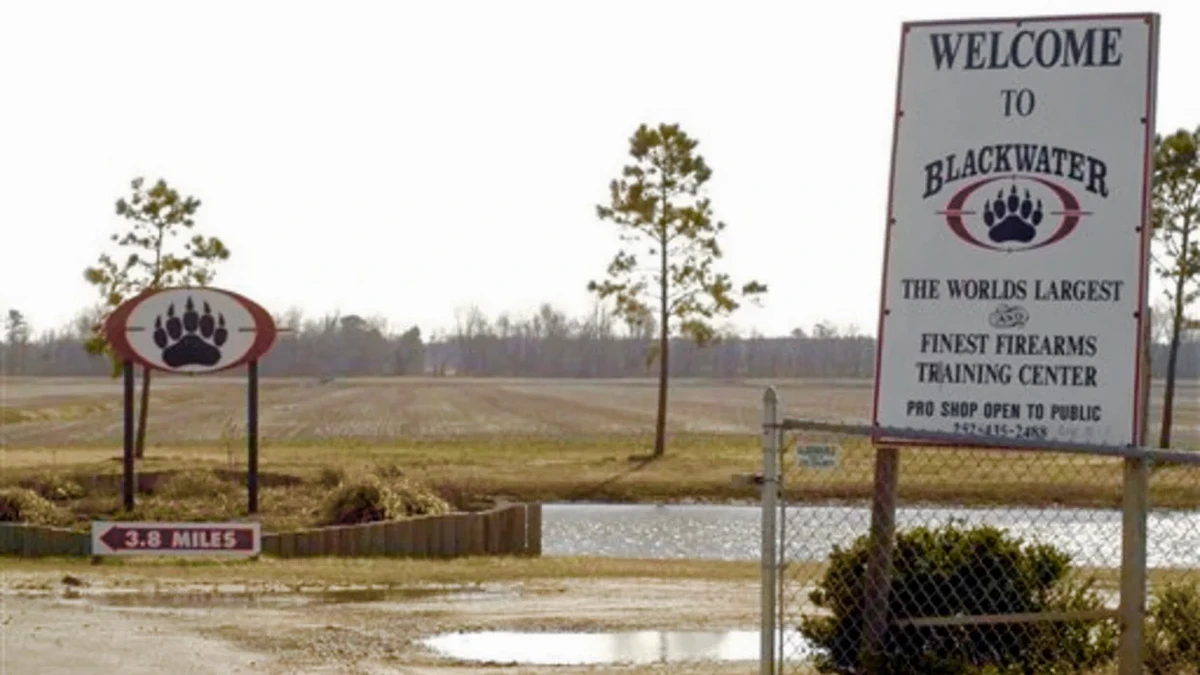Тренувальний центр Blackwater у Північній Кароліні
