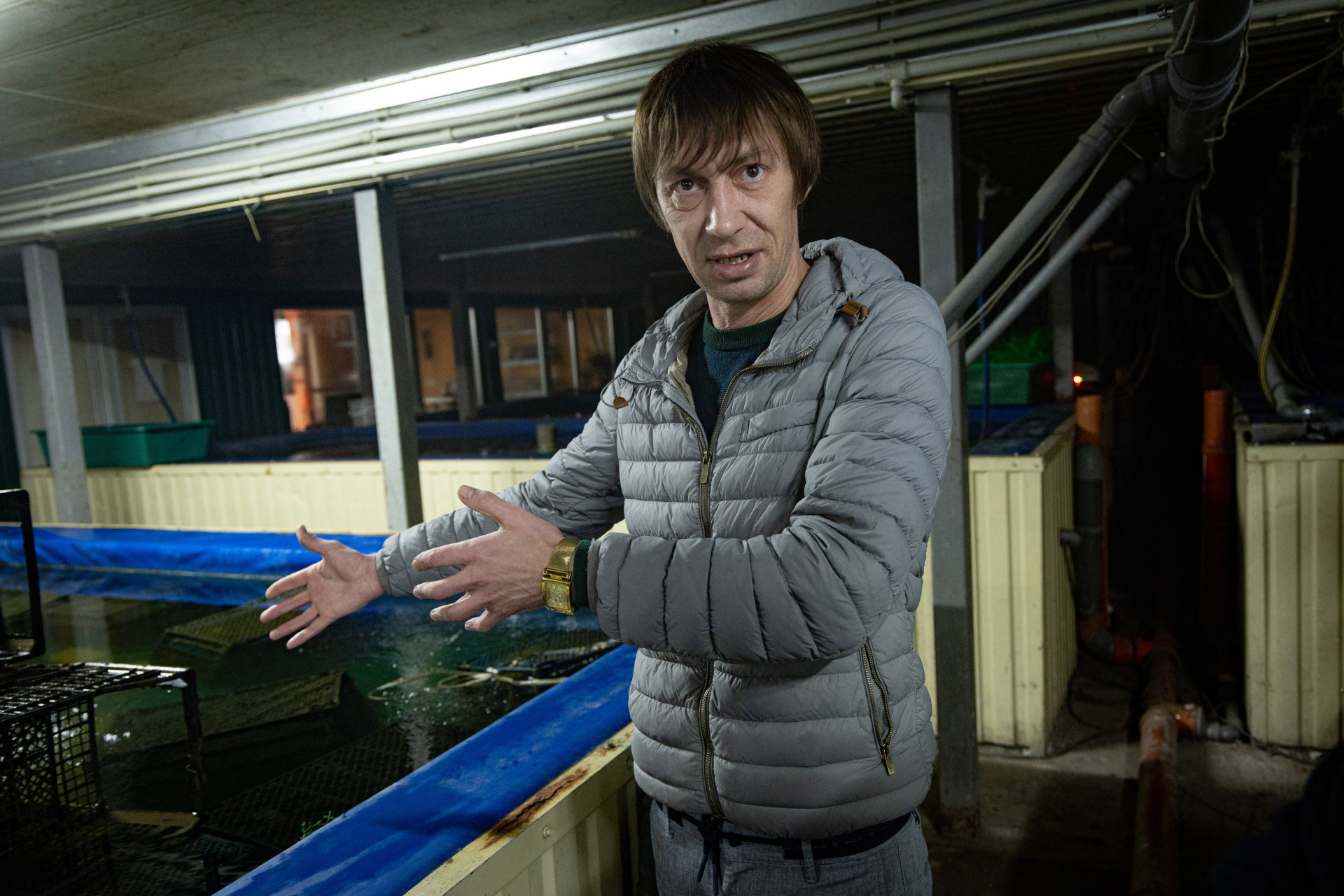 Засновник Української креветки Олексій Слєпньов