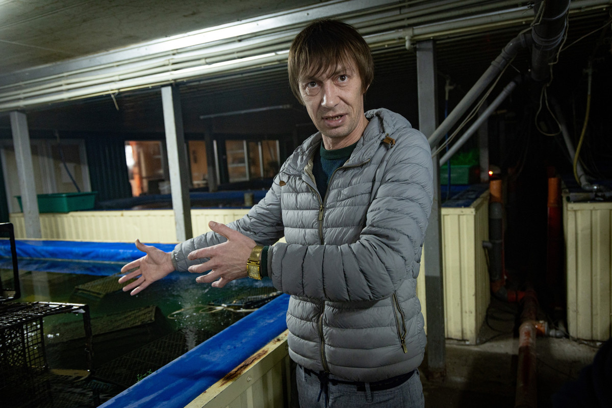 Засновник Української креветки Олексій Слєпньов